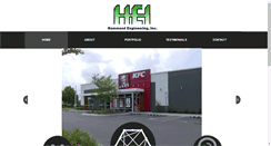 Desktop Screenshot of hammondengineeringinc.com